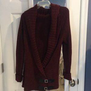 Heavy sweater/top marroon